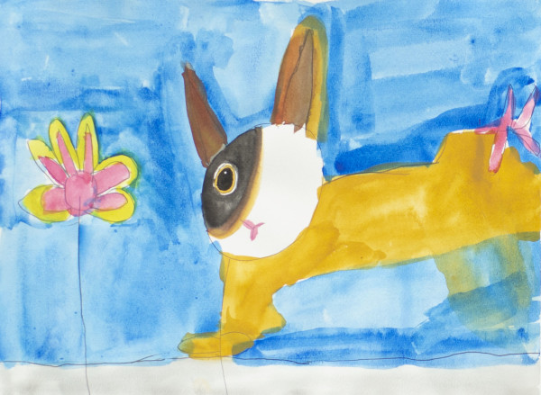 One Eyed Rabbit by Cynthia Adams