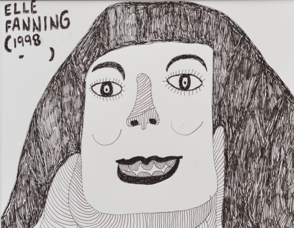 Elle Fanning by Lowell Edelman