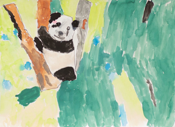 Peaking from the Branch by Debbie Wann