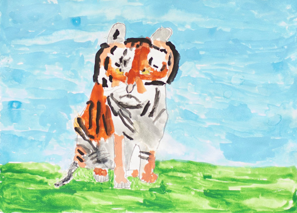 Tiger Top by Debbie Wann