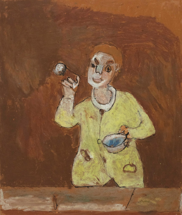 Blowing Bubbles by Debbie Wann