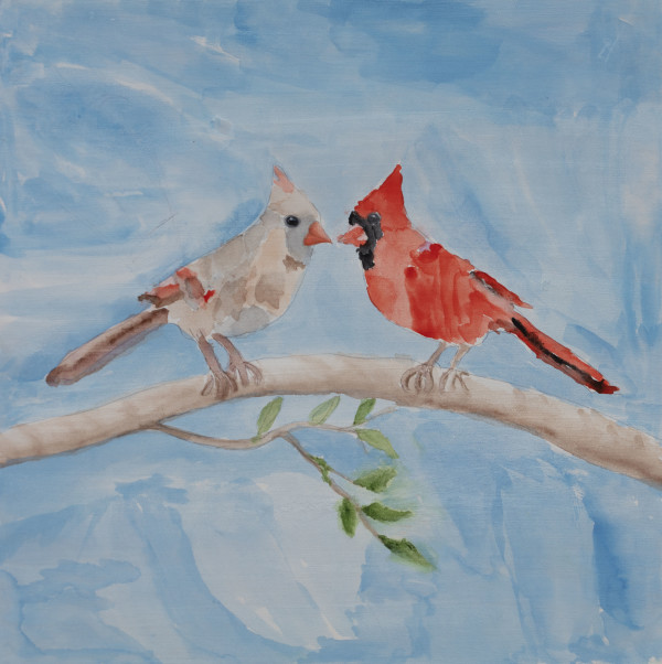 Love Birds by Debbie Wann