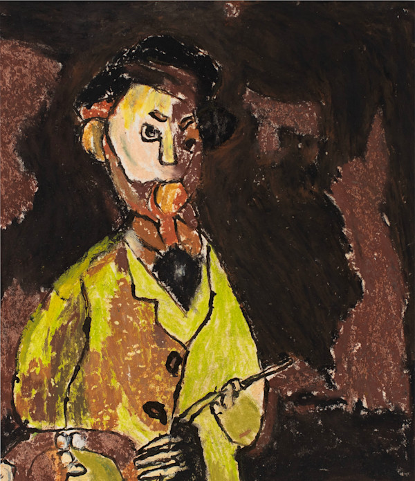 Man with Mandolin by Debbie Wann