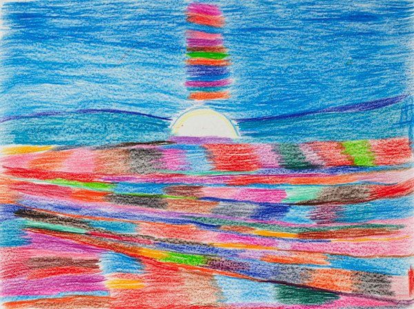 Rainbow Reflections by Donna Gilberti