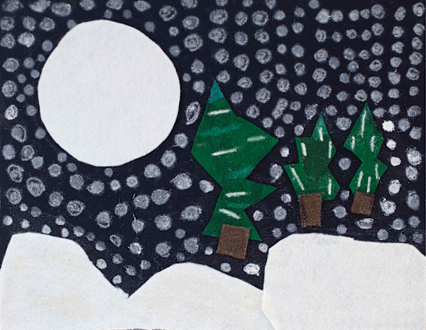 Winter Moon by Ellie Wooster