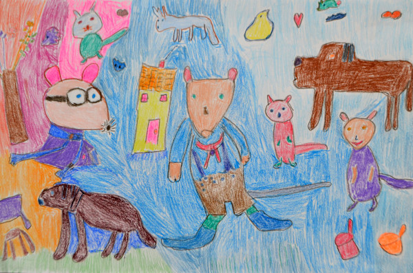 Bunny's Party by Gabriela  DeJohn