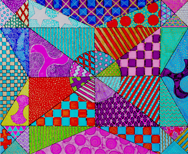 Patterns Everywhere by Genevieve Legallet