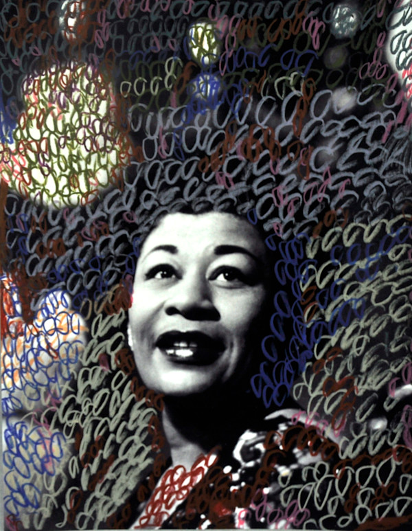 Ella Fitzgerald by Gina Cataldo