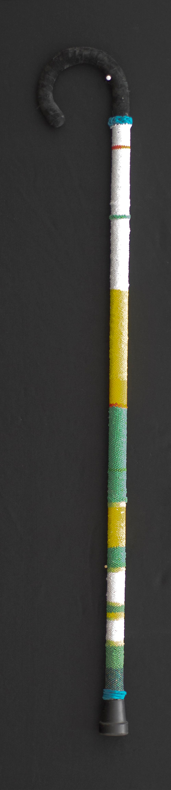 Black Handle Cane by Glenna Cooper