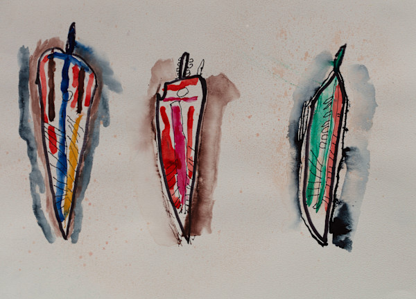 Three Boats by Greg Gazzano