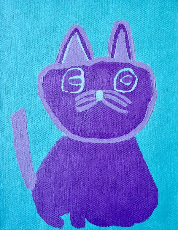 The Purple Cat by Nonie Hall