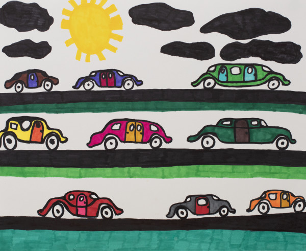 Sun and Multi Lanes by James Scott