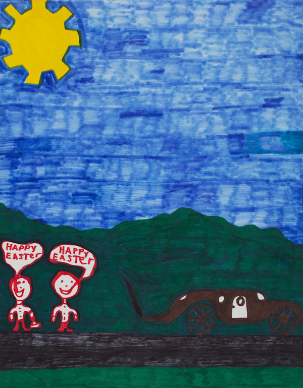 Happy Easter by James Scott