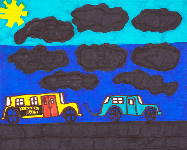 Yellow School Bus by James Scott