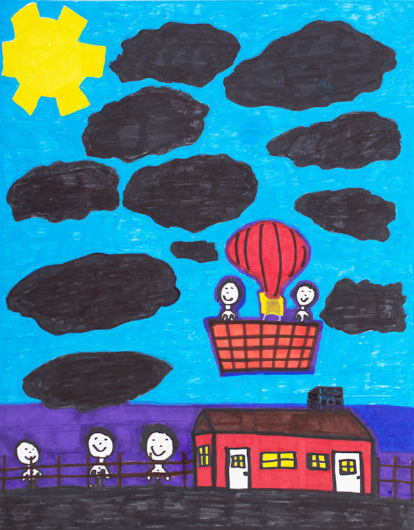 Hot Air Balloon by James Scott