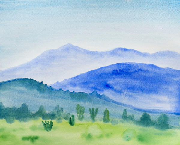 Blue Hills by Jeff Haines