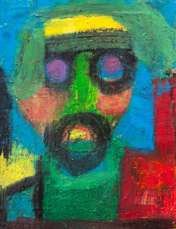 Man with Black Glasses by Jeff Haines