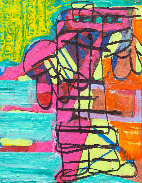 Spray Can  Man by Jeff Haines