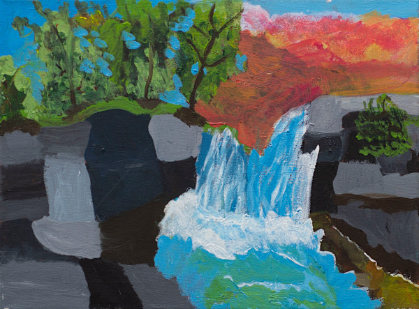 Water Fall #2 by Jeff Haines
