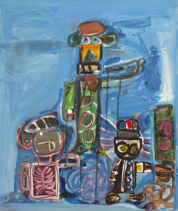 Family of Spray Can Man #7 by Jeff Haines