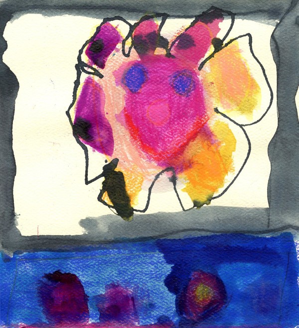 Pink Flower by Jill Goodall