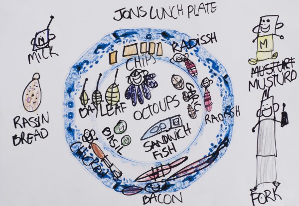 Lunch plate by Jonathan Sugihto