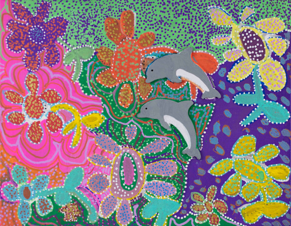 Jumping Above Sea by Katie Buster