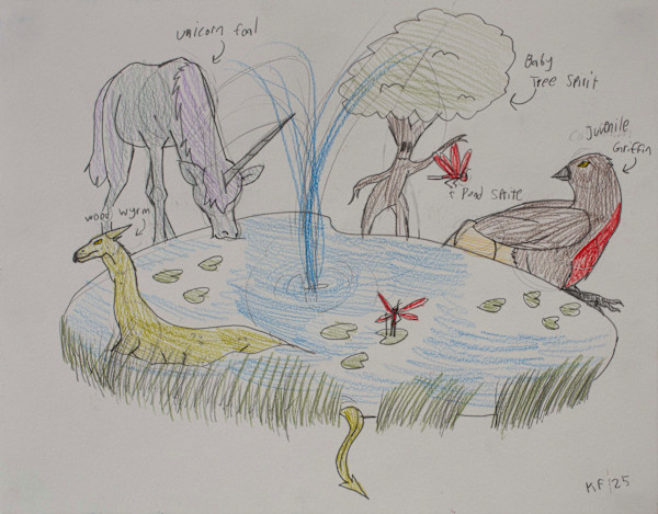 Pond the Mirror by Kirby Faine