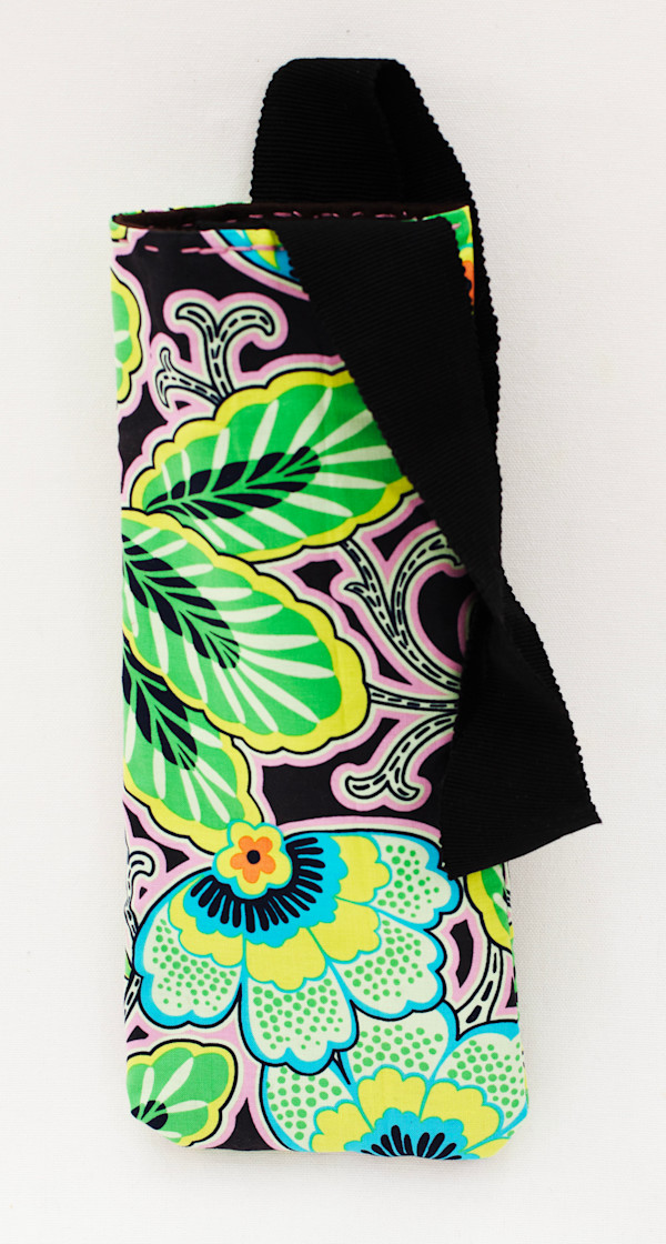 Bottle Bag - Floral Bag by Katie Buster