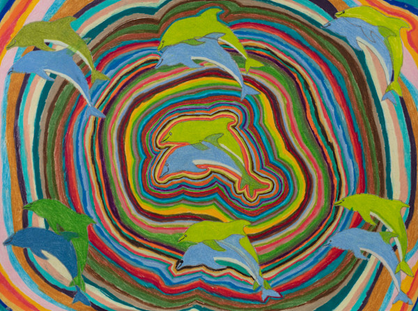 Dancing Dolphins by Katie Buster