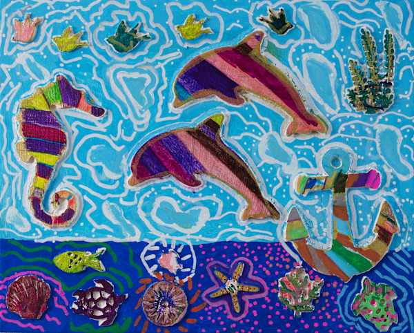 Dolphin's Performance by Katie Buster