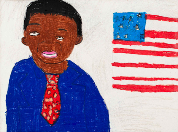 Barak Obama by Kellie Greenwald