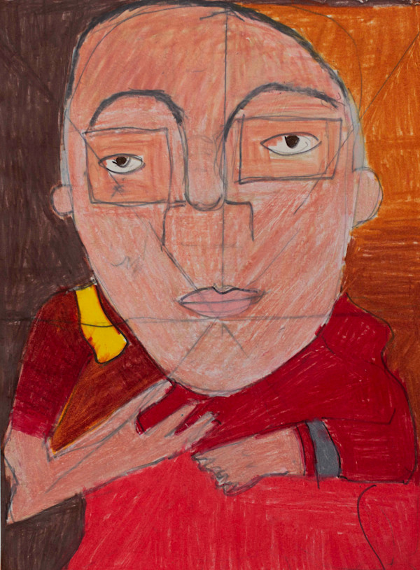 Dalai Lama by Kellie Greenwald