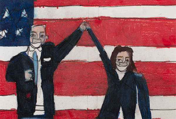 Biden & Harris by Kellie Greenwald