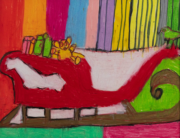 Santa's Sleigh by Kellie Greenwald