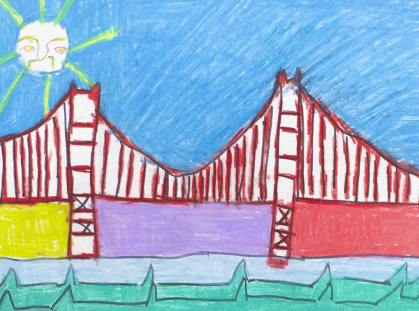 Sunshine on Golden Gate Bridge by Kellie Greenwald