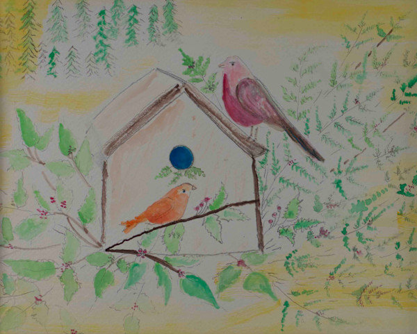 Birds Conversation #2 by Lainey Gower