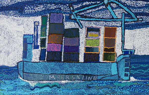 Cargo Ship by Louis Kahn