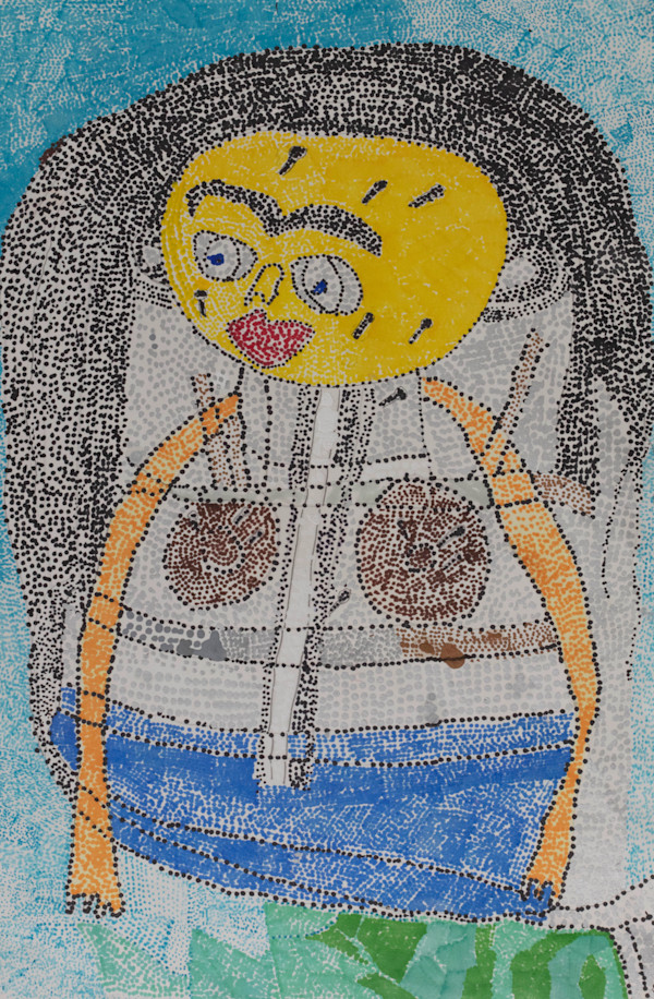 Frida in Pain by Louis Kahn