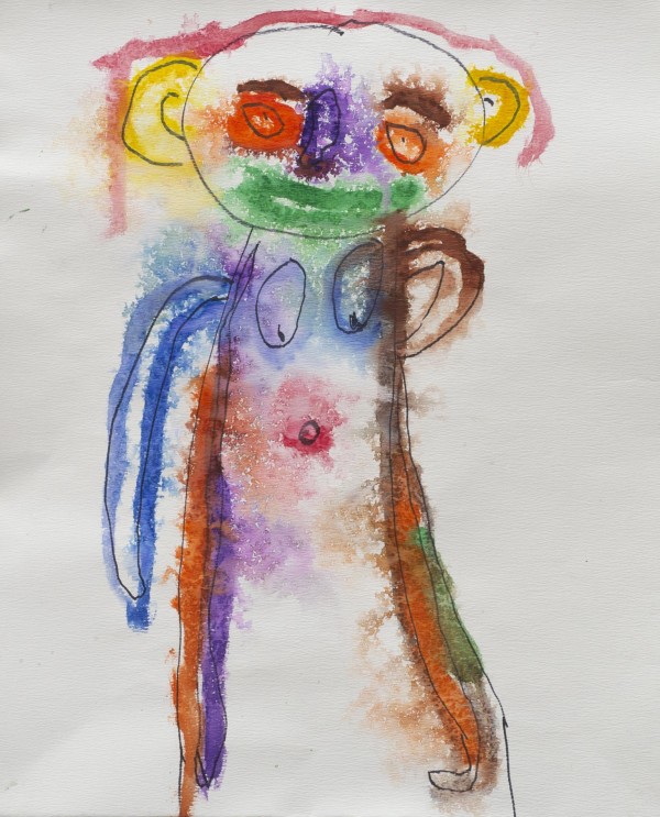 Rainbow Girl by Louis Kahn