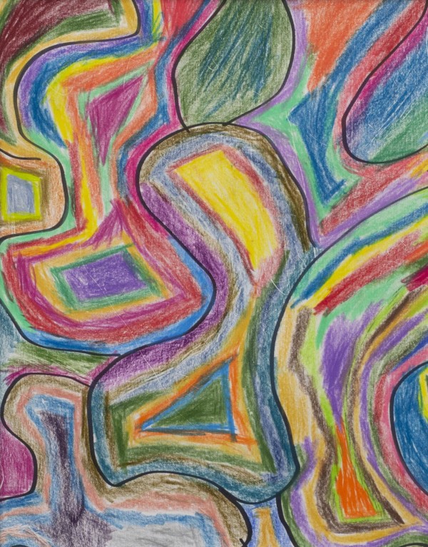 Color Composition III by Louis Kahn