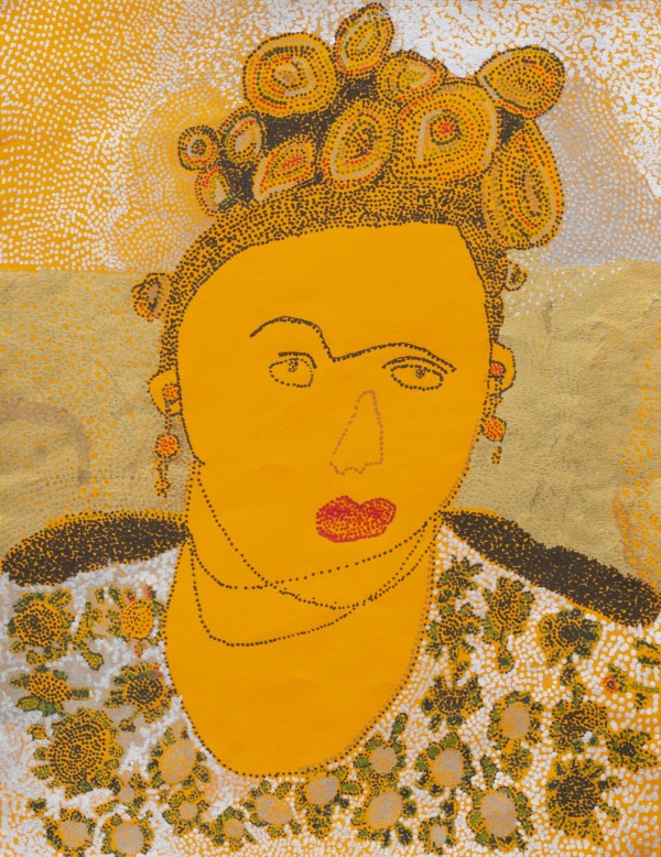 Frida with Golden Hair by Louis Kahn