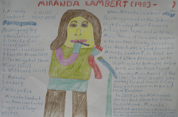 Miranda Lambert by Lowell Edelman