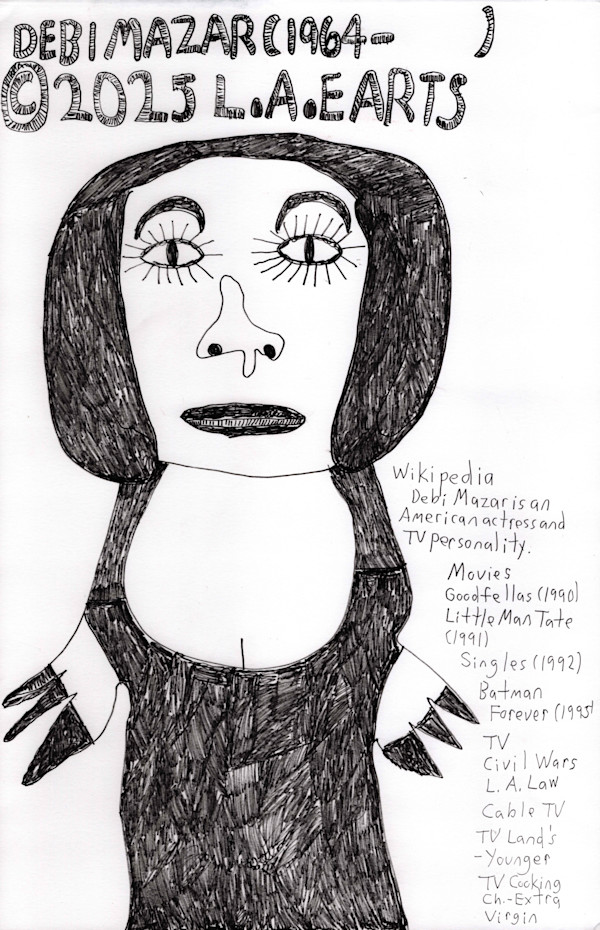 Debi Mazar by Lowell Edelman