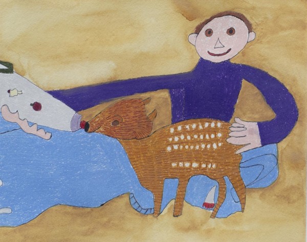Rescuing Deer by Lucy Sokoloff