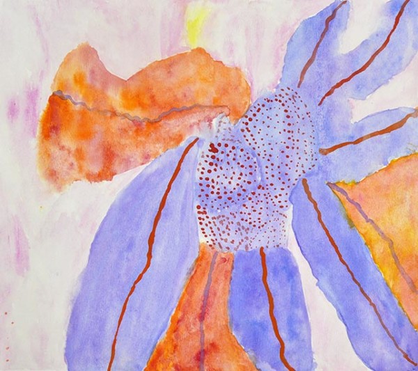 Purple Flower by Mariana Abballo