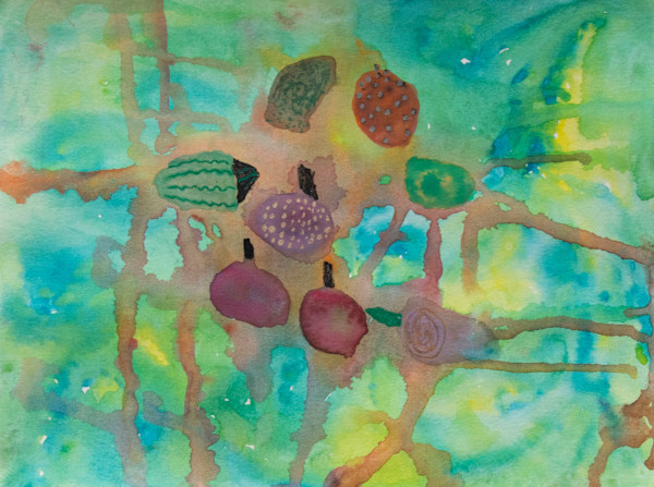 Fruits Gathering by Mariana Abballo