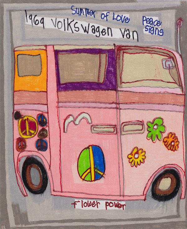 1969 Volkswagen Van by Megan Olsen