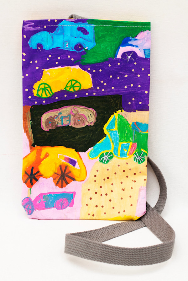 Bottle Bag - Cars by Patrick Rainey