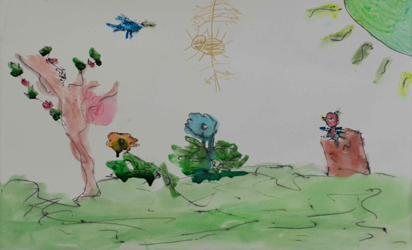 Blue Birds by Rachel Carlin